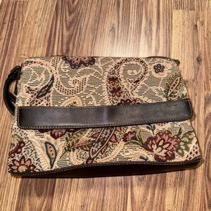 Boho floral paisley purse